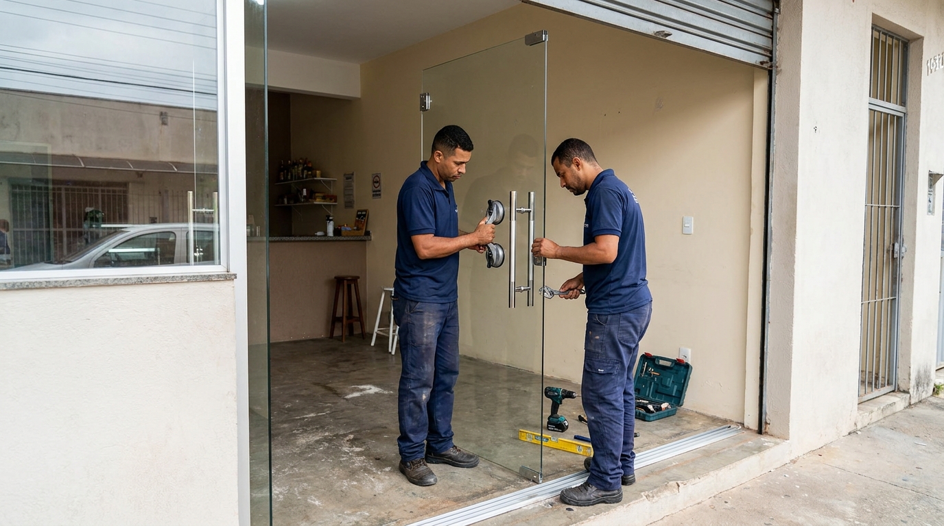 Portas em Vidro em Guarulhos‑SP