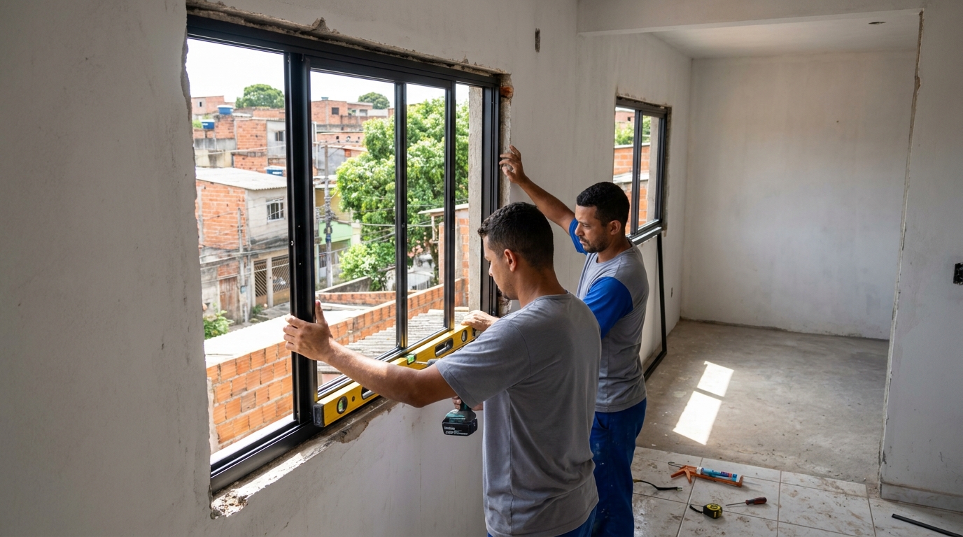 Produção de Portas e Janelas em Guarulhos‑SP