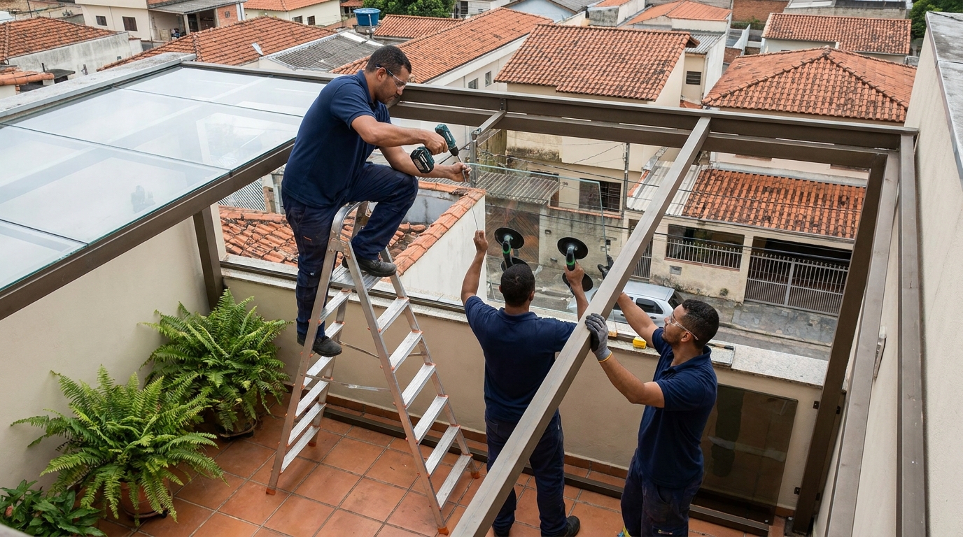 Cobertura de Vidro em Guarulhos‑SP