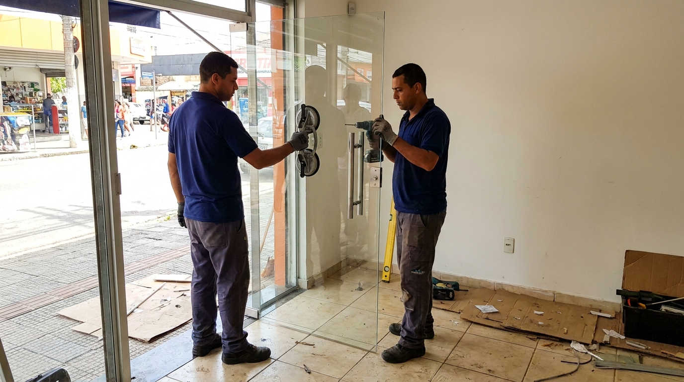 Portas em Vidro em Guarulhos‑SP
