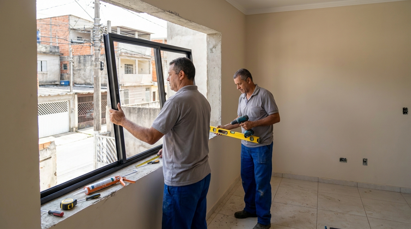 Esquadrias de Alumínio em Guarulhos‑SP
